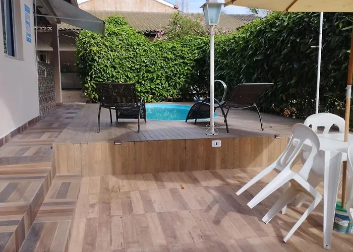 Casa C/ Piscina E Area Gourmet, 5 Min Da Praia.